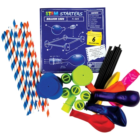 TEACHER CREATED RESOURCES STEM Starters, Balloon Cars TCR20880